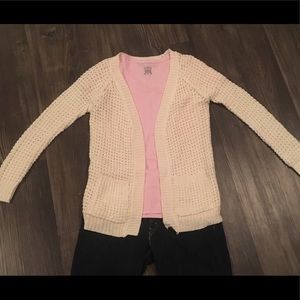 Ivory knit sweater
